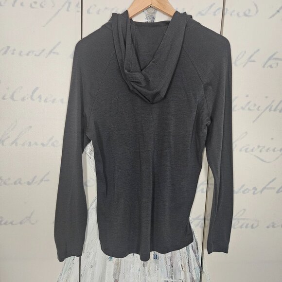 Olivers Men's Porter Hoodie Gray Size Medium Pullover 100% Merino Wool - Picture 3 of 8